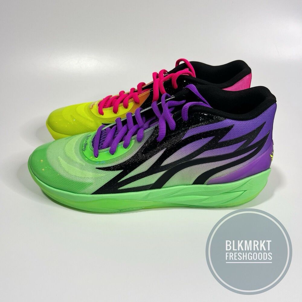 Puma LaMelo Ball MB.02 Rick & Morty Adventures 377411-02 Size 11.5